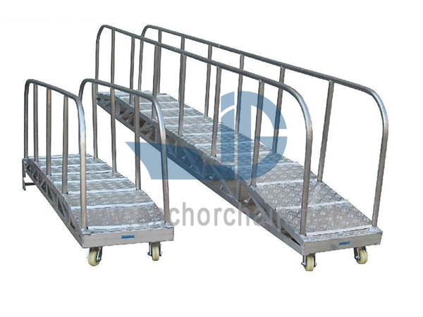 Aluminium Wharf Scala (Bend Type)