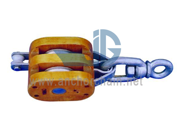 American Wooden Block Cum Rotating Link Type