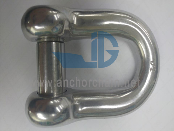 D-Shackle (In Slote Sink Pin), SS304 VEL SS316