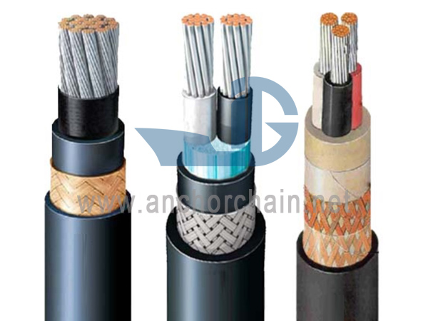 Repugnans Halogen ignis gratis Shipboard Power Cable 0.61KV
