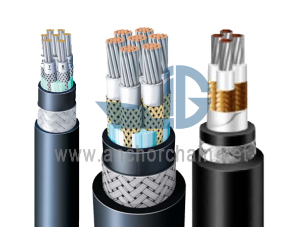 JIS C3410 Individual Screen Shipboard Control Cable