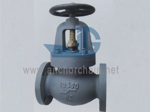 JIS F 7353 Iron 10K Screw Down Check Globe Valvulae