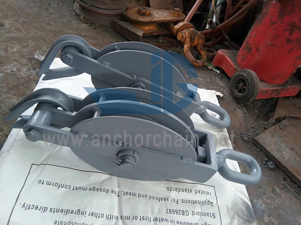 JIS F3419 Naves Ferro Guy obstruit Cum Swivels Fibra Funem