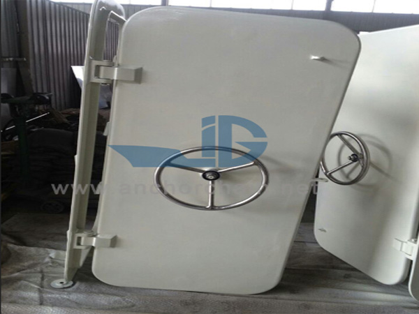Marine Aluminium Velox Agens Weathertight Porta cum Central Handwheel
