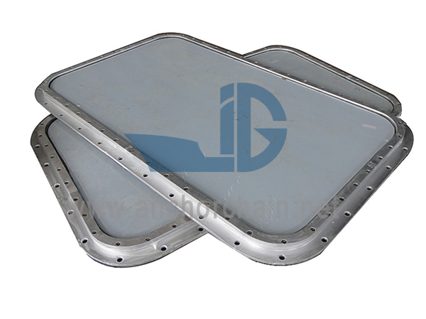 Marine Steel fixa rectangula fenestra pro Wheelhouse