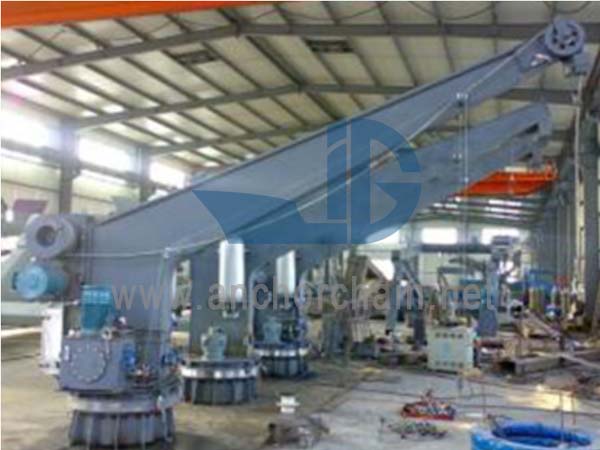 Unum brachium Liferaft Davit