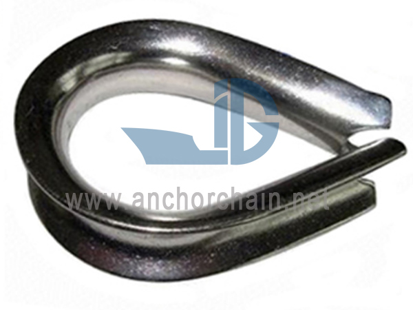 Steel G411 Wire Rope Thimble