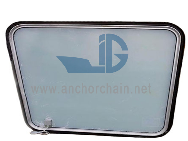 Ferro fixa rectanguli Fenestra pro Wheelhouse cum Electrically Calefaciens Vitri