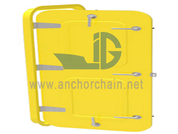 Weathertight Single Folium Marine Aluminium Porta