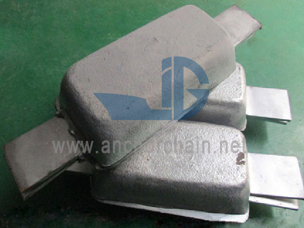 Zinc Anode pro Navis Hull welding Type