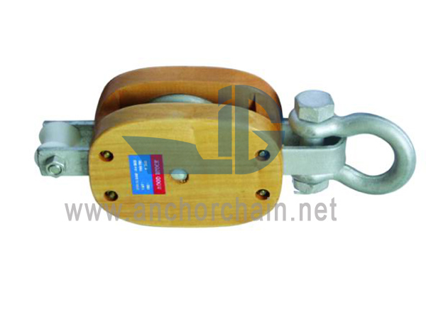 Lignum Block Single orbiculum cum Shackle