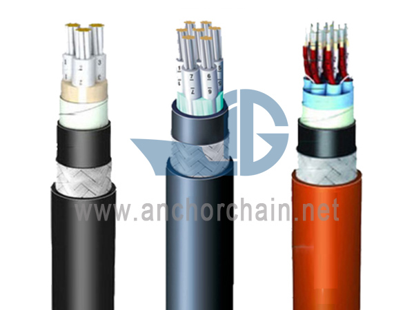 XLPE insulatas Ignis resistens Shipboard Control Cable